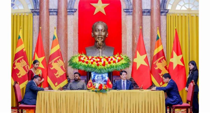 ශ්‍රී ලංකාව හා වියට්නාමය අතර අවබෝධතා ගිවිසුම් 04ක්